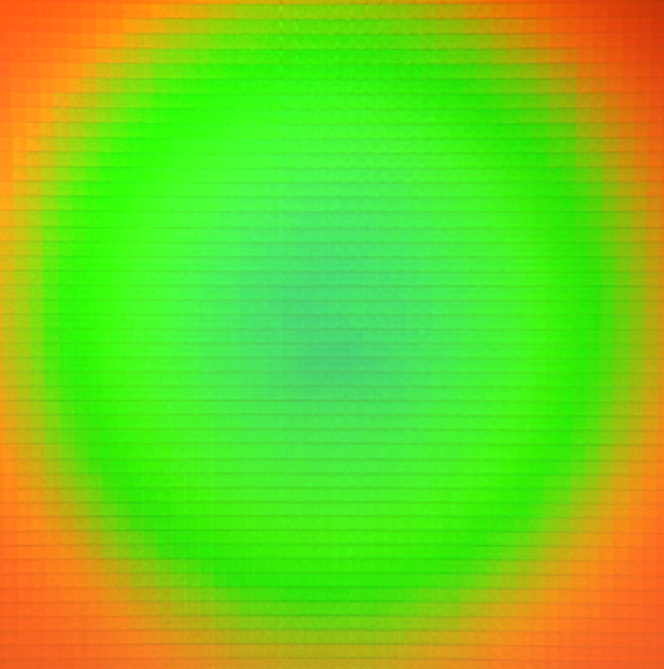 Waldemar Mattis-Teutsch - Sun (Small), H.O.E. Hologram, W:50 cm x H:50 cm, 2000