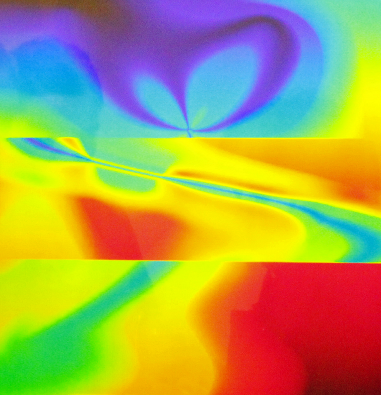 Waldemar Mattis-Teutsch - HoloSign 01, H.O.E. Hologram, W:40 cm x H:40 cm, 2012